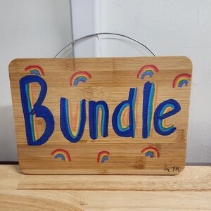 Rainbow Bundle Side For Poshmark Shows 10x7 In